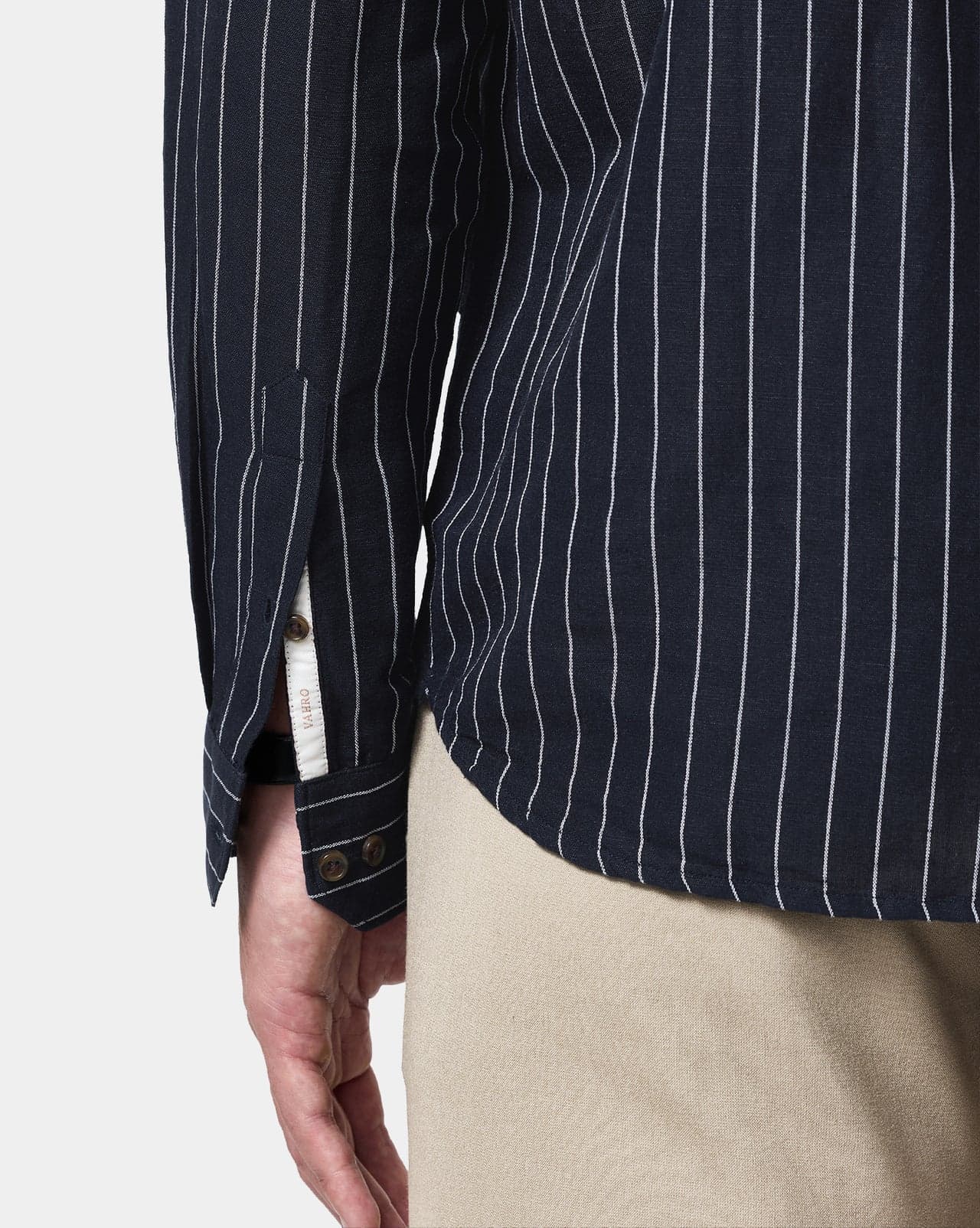 The Riviera Linen Stripes Shirt